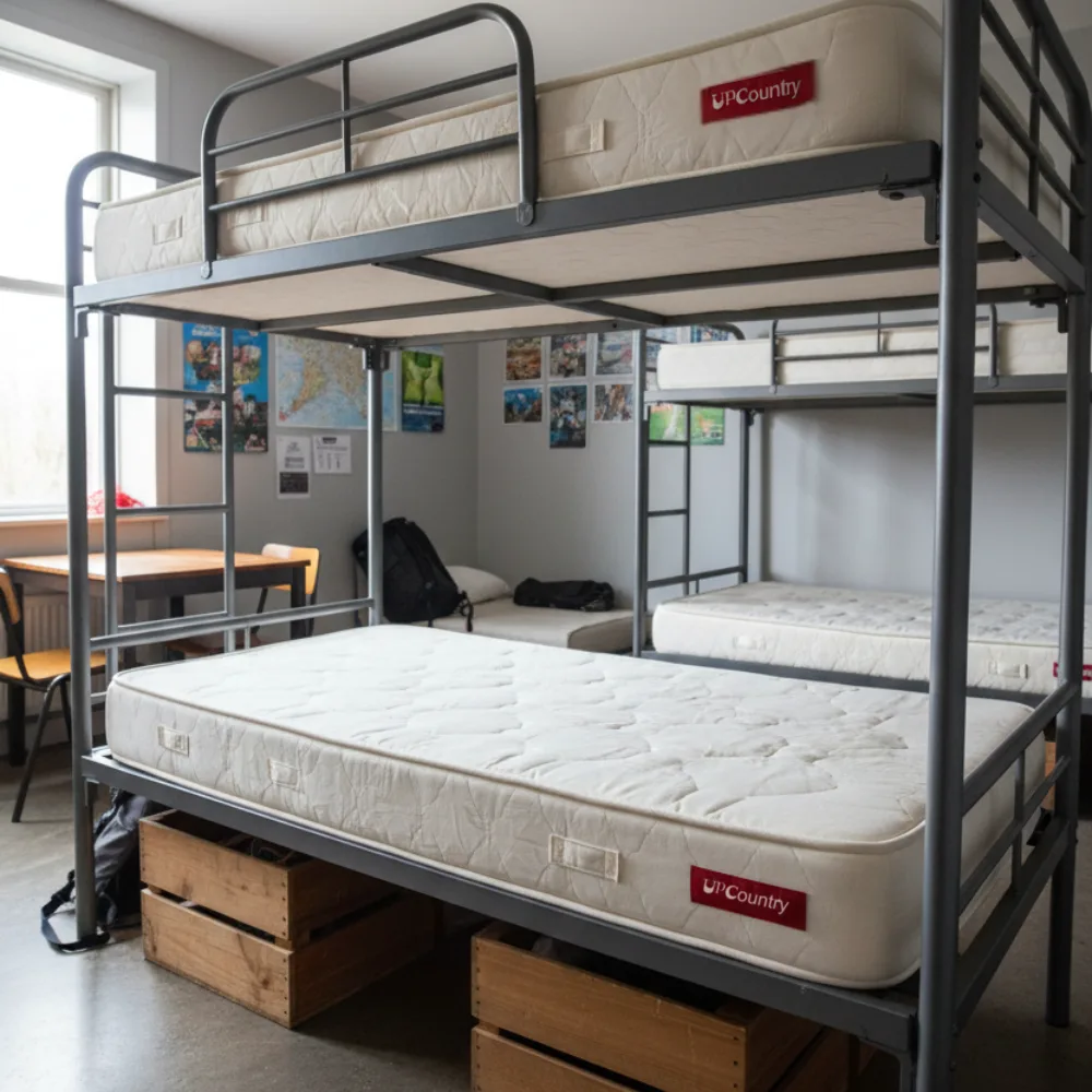 upcountry's mattress in hostel